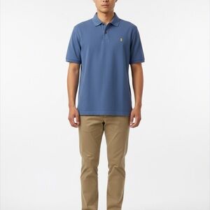 Classic Blue Polo Shirt for Men